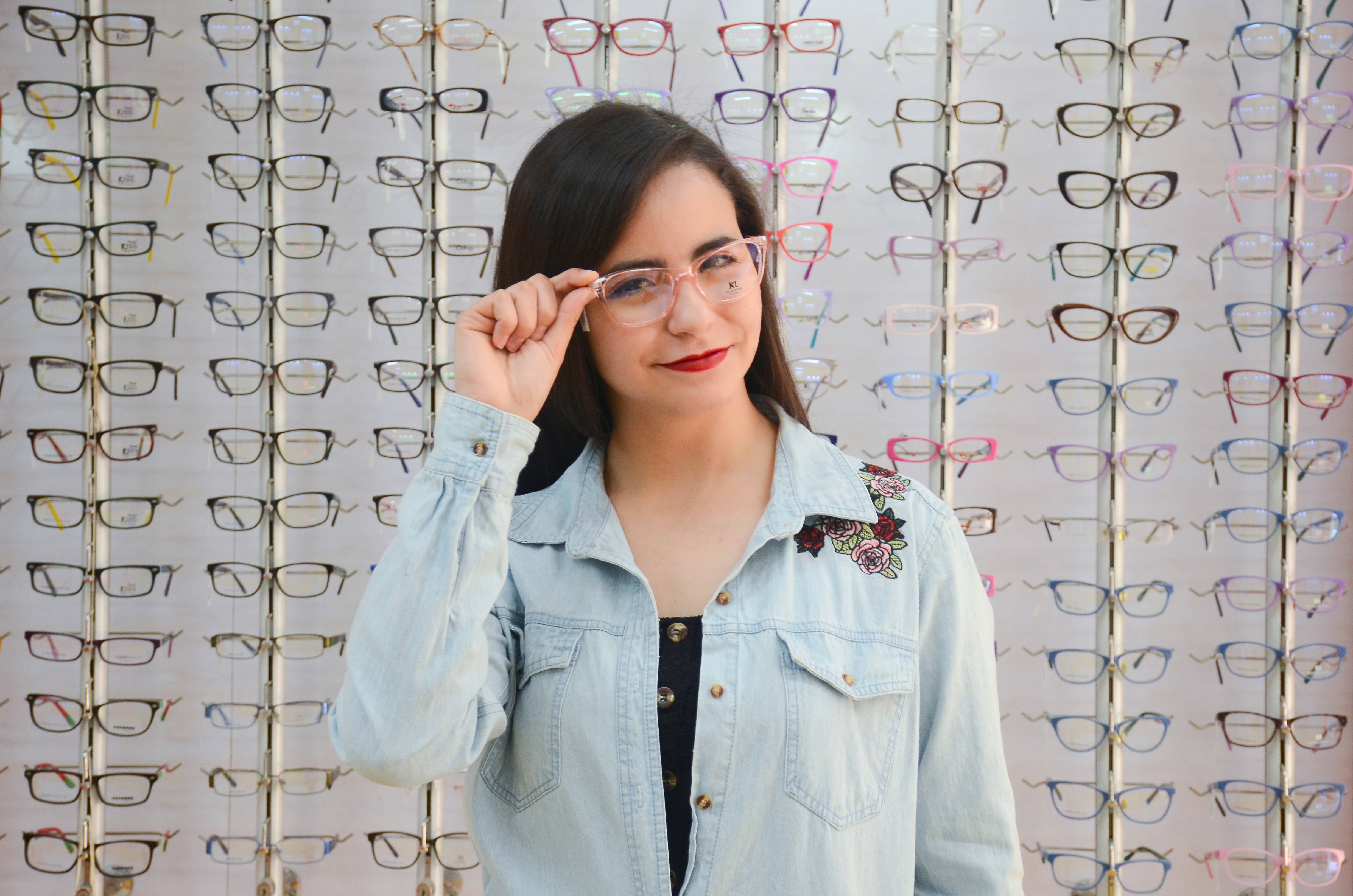 Im Geschäft von Optik Ebeler